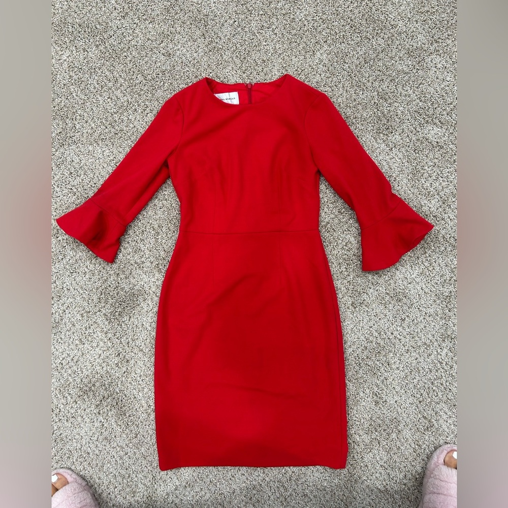 Donna Morgan red dress
